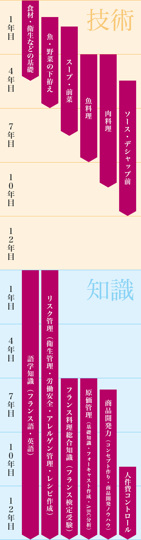 シェフへの道 キャリアアップ支援概要